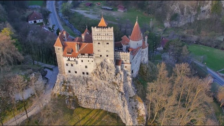 The Bran Castle in Brasov, Romania